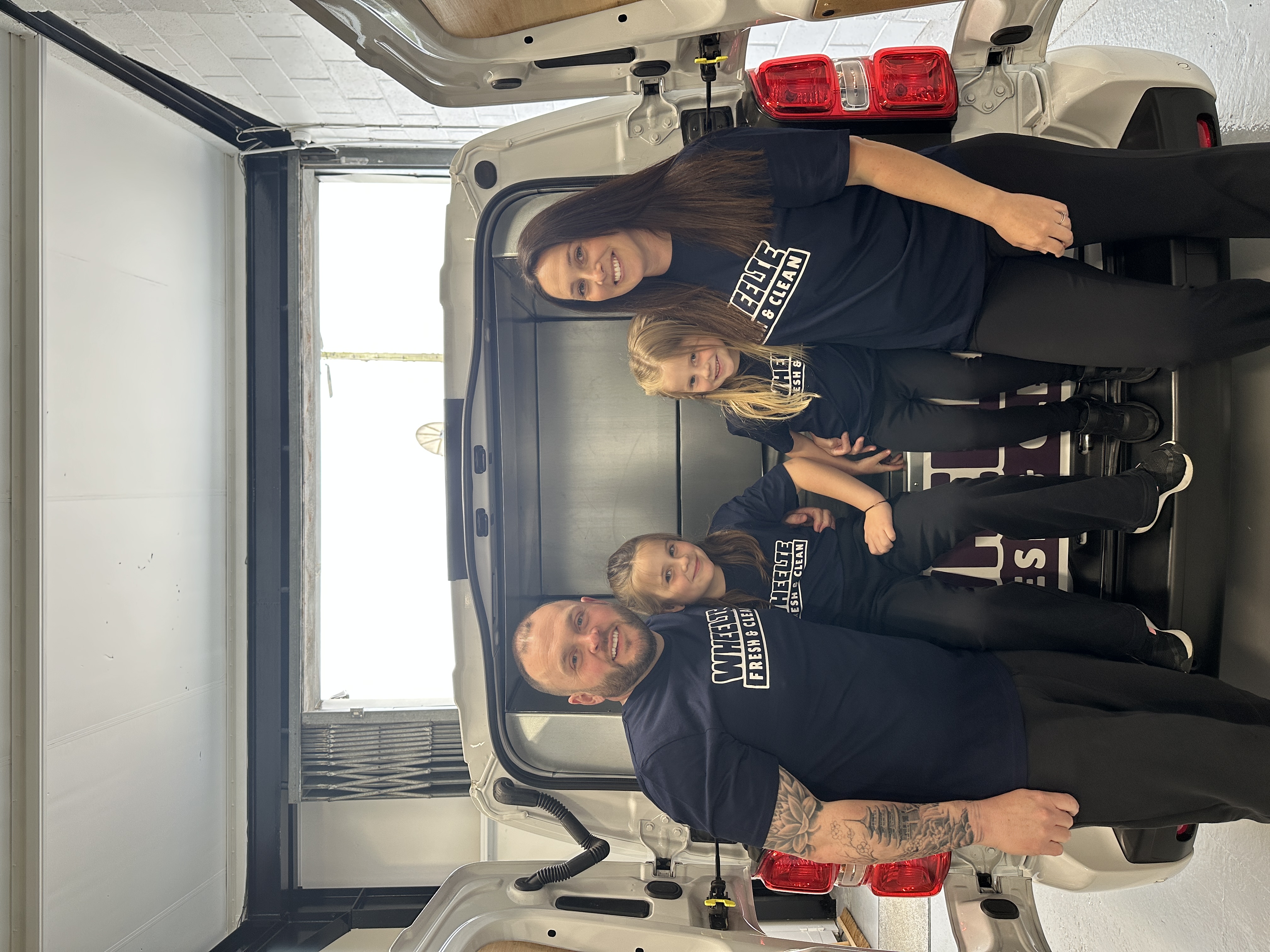 The family behind Wheelie Fresh & Clean